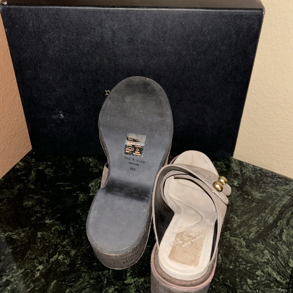 Rag & Bone Sommer wedge platform sandals - Picture 5 of 7